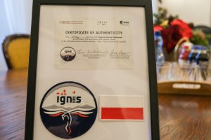 Kosmos inspiracji. Wizyta polskiego astronauty dr. Sławosza Uznańskiego-Wiśniewskiego w UMB