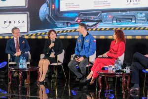 Kosmos inspiracji. Wizyta polskiego astronauty dr. Sławosza Uznańskiego-Wiśniewskiego w UMB