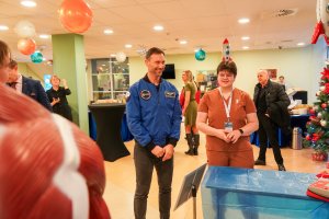 Kosmos inspiracji. Wizyta polskiego astronauty dr. Sławosza Uznańskiego-Wiśniewskiego w UMB