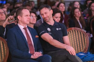 Kosmos inspiracji. Wizyta polskiego astronauty dr. Sławosza Uznańskiego-Wiśniewskiego w UMB