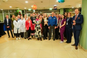 Kosmos inspiracji. Wizyta polskiego astronauty dr. Sławosza Uznańskiego-Wiśniewskiego w UMB