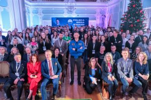 Kosmos inspiracji. Wizyta polskiego astronauty dr. Sławosza Uznańskiego-Wiśniewskiego w UMB