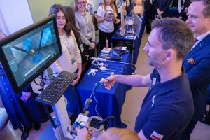 Kosmos inspiracji. Wizyta polskiego astronauty dr. Sławosza Uznańskiego-Wiśniewskiego w UMB