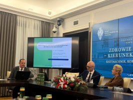 Zdrowie publiczne - kierunek przyszłości? - dyskusja w Senacie