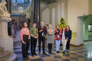 Betlejemskie Światło Pokoju w UMB