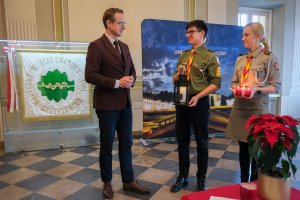 Betlejemskie Światło Pokoju w UMB