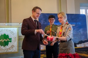 Betlejemskie Światło Pokoju w UMB