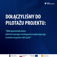 UMB dołącza do pilotażu projektu mikropoświadczeń UMB dołącza do pilotażu projektu mikropoświadczeń