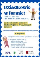 „Dziadkowie w formie – profilaktyka na pierwszym miejscu” 