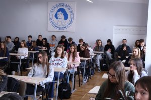 Spotkanie z uczniami I Liceum Ogólnokształcącego im. M. Kopernika w Grajewie Spotkanie z uczniami I Liceum Ogólnokształcącego im. M. Kopernika w Grajewie