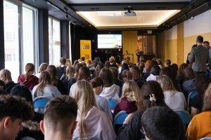 Spotkanie z młodzieżą z Zespołu Szkół w Sokółce w ramach projektu DropStop