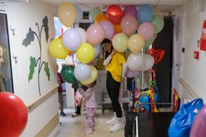 Balonowy transport marzeń do nieba w UDSK Balonowy transport marzeń do nieba w UDSK