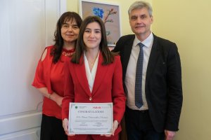 Stypendyści programu STER NAWA z dyplomami Stypendyści programu STER NAWA z dyplomami