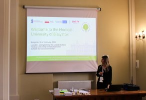 Przedstawiciele Uniwersytetu Europejskiego EUNICE szkolili się w UMB