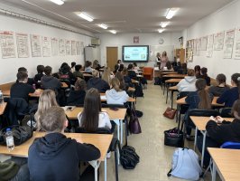 Spotkanie z uczniami III Liceum Ogólnokształcącego w Suwałkach