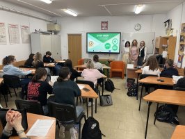 Spotkanie z uczniami III Liceum Ogólnokształcącego w Suwałkach