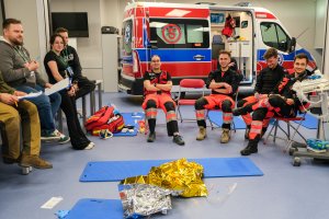 Symulacja trudnej akcji ratunkowej – dla studentów to ćwiczenia przed Mistrzostwami Polski