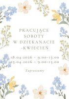 Pracujące soboty w Dziekanacie  KWIECIEŃ
