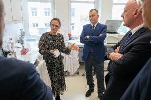 Wizyta delegacji z Pomorskiego Uniwersytetu Medycznego w UMB 