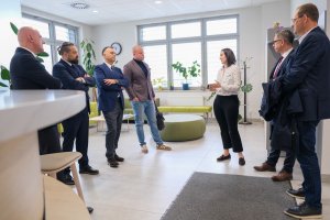 Wizyta delegacji z Pomorskiego Uniwersytetu Medycznego w UMB 