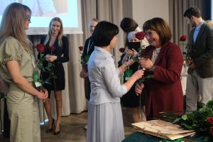 Jubileusz prof. Małgorzaty Szelachowskiej podczas Podlaskich Dni Diabetologiczno-Endokrynologicznych Jubileusz prof. Małgorzaty Szelachowskiej podczas Podlaskich Dni Diabetologiczno-Endokrynologicznych