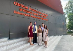 Studenci z Egiptu, Turcji, Ukrainy i Francji na wakacyjnych praktykach w UMB