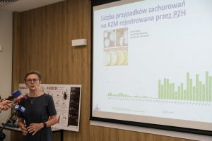 Kleszcze nie wybierają wieku. Konferencja prasowa w UDSK Kleszcze nie wybierają wieku. Konferencja prasowa w UDSK