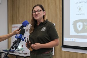 Kleszcze nie wybierają wieku. Konferencja prasowa w UDSK Kleszcze nie wybierają wieku. Konferencja prasowa w UDSK