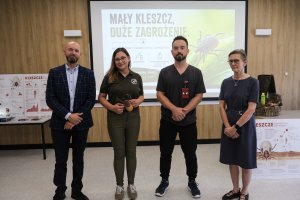 Kleszcze nie wybierają wieku. Konferencja prasowa w UDSK Kleszcze nie wybierają wieku. Konferencja prasowa w UDSK