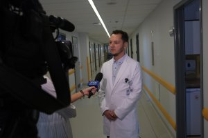 Pierwszy w Podlaskiem zabieg EKOS. Lekarze z USK uratowali pacjenta z masywną zatorowością płucną Pierwszy w Podlaskiem zabieg EKOS. Lekarze z USK uratowali pacjenta z masywną zatorowością płucną