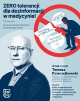 UMB w debacie o dezinformacji medycznej – konferencja „ZERO tolerancji dla dezinformacji w medycynie” UMB w debacie o dezinformacji medycznej – konferencja „ZERO tolerancji dla dezinformacji w medycynie”