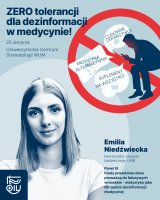 UMB w debacie o dezinformacji medycznej – konferencja „ZERO tolerancji dla dezinformacji w medycynie” UMB w debacie o dezinformacji medycznej – konferencja „ZERO tolerancji dla dezinformacji w medycynie”