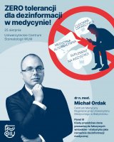 UMB w debacie o dezinformacji medycznej – konferencja „ZERO tolerancji dla dezinformacji w medycynie” UMB w debacie o dezinformacji medycznej – konferencja „ZERO tolerancji dla dezinformacji w medycynie”