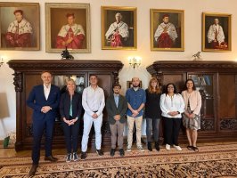 Delegacja Uniwersytetu w MONS z wizytą na UMB Delegacja Uniwersytetu w MONS z wizytą na UMB