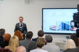 Nowy budynek klinik zakaźnych na Dojlidach Nowy budynek klinik zakaźnych na Dojlidach