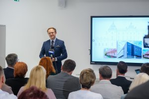 Nowy budynek klinik zakaźnych na Dojlidach Nowy budynek klinik zakaźnych na Dojlidach