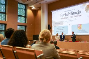 Prehabilitacja: ulga dla pacjenta, korzyść dla lekarza - konferencja na WNoZ Prehabilitacja: ulga dla pacjenta, korzyść dla lekarza - konferencja na WNoZ