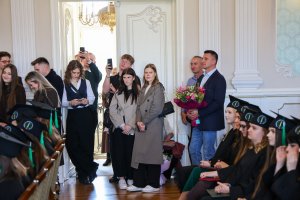 Absolwenci analityki medycznej i kosmetologii UMB odebrali dyplomy Absolwenci analityki medycznej i kosmetologii UMB odebrali dyplomy