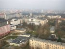 Uniwersytecki Szpital Kliniczny przed modernizacją (widok od strony ul. Żelaznej  - Wołodyjowskiego)