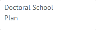 Doctoral School Plan