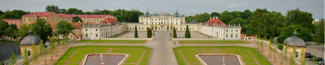 Rector and Vice-Rectors. Branicki Palace - view from the front.