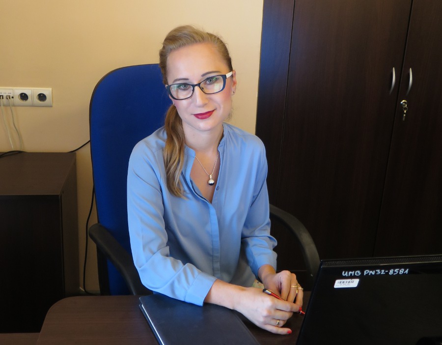 mgr Monika Korenkiewicz, specjalista w Dziekanacie Wydziału Lekarskiego