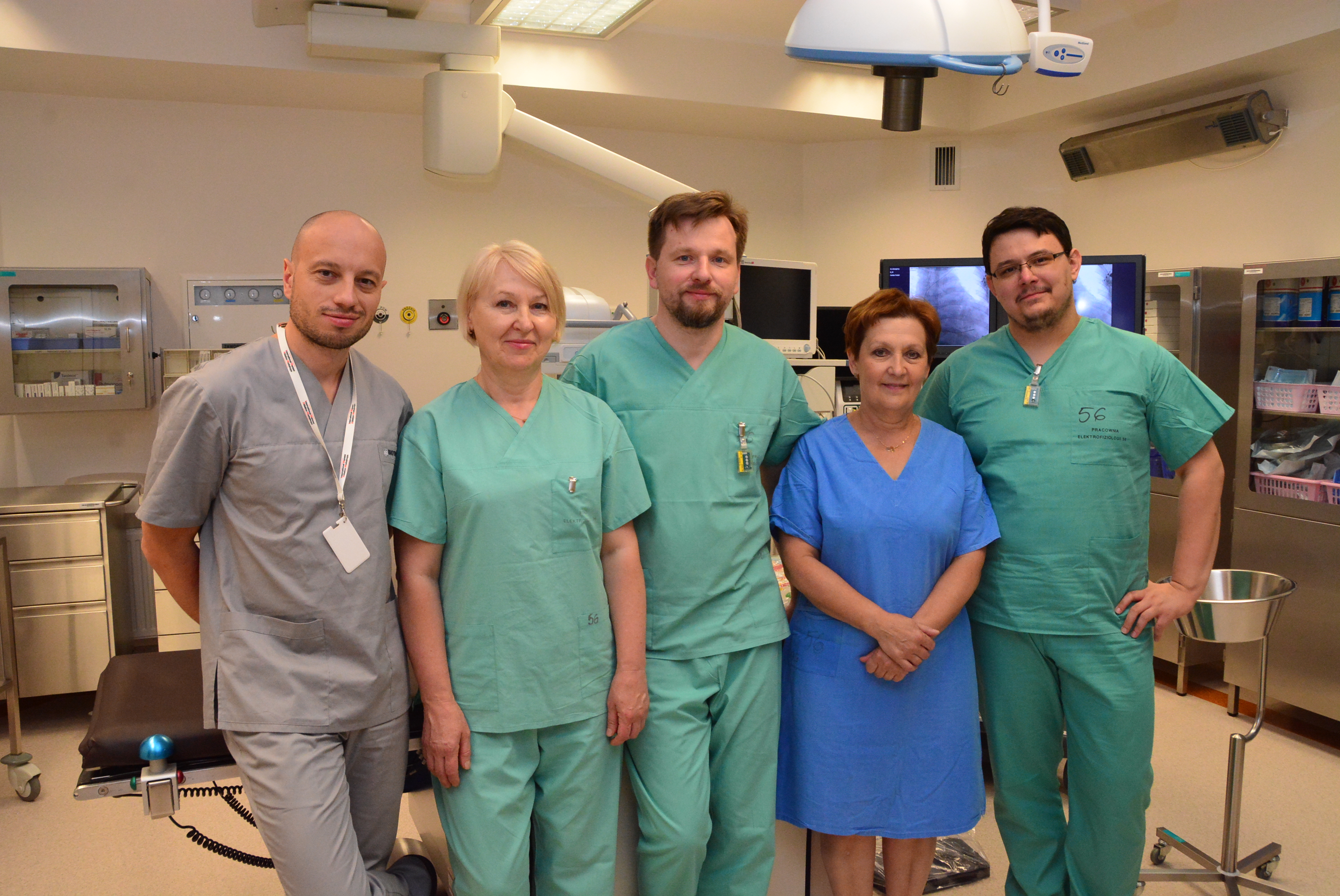 Pracownia Elektrofizjojlogii i Leczenia Zaburzeń Rytmu Serca. 