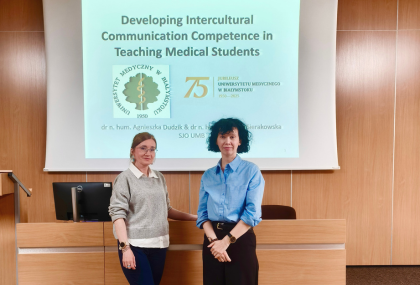 Link: Warsztaty „Developing Intercultural Communication Competence in Teaching Medical Students”