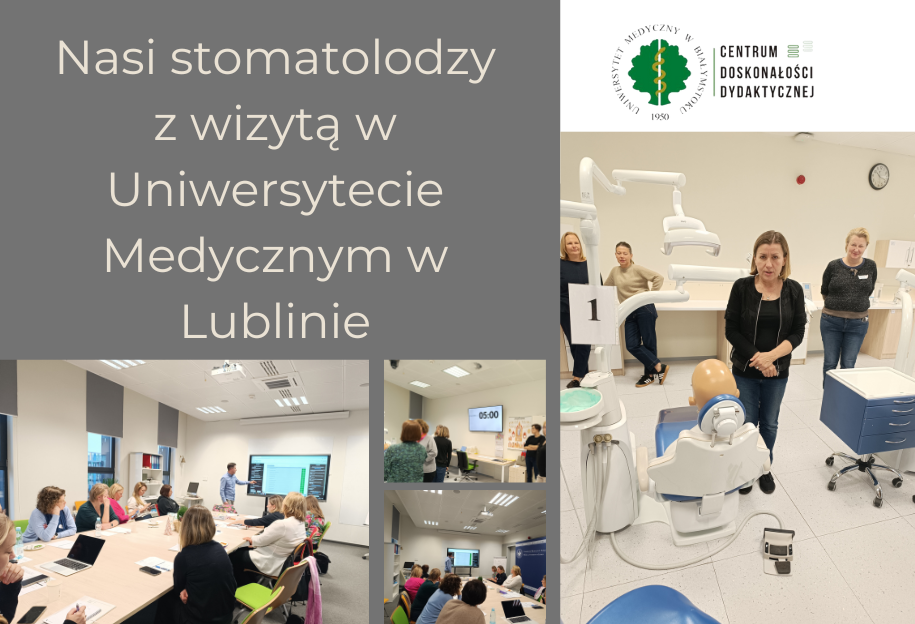 fotografie ze szkolenia w Centrum Symulacji Medycznej w Lublinie