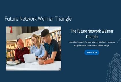 Link: New DAAD Programme Future Network Weimar Triangle: Science for Europe