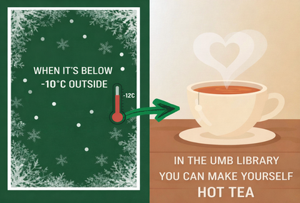 Link: Cold Outside? Warm Up with Tea at the UMB Library