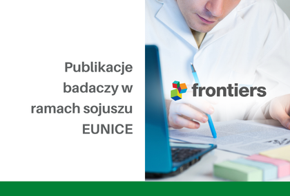 Link: UMB wzmacnia partnerstwo z europejskimi uczelniami - kolejne publikacje badaczy w ramach sojuszu EUNICE