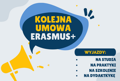 Link: Nowa umowa finansowa w ramach Programu Erasmus+