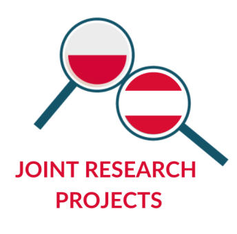 Flagi Polski i Austrii - Joint research projects